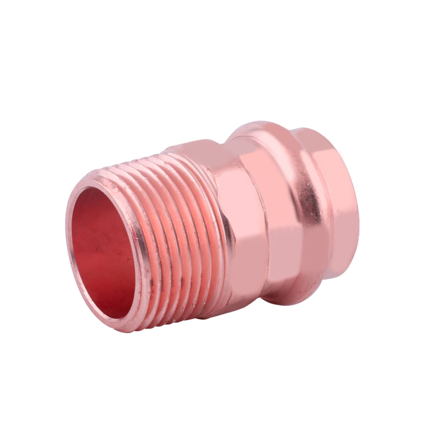 1-1/4x1 Copper Press MALE ADAPTER