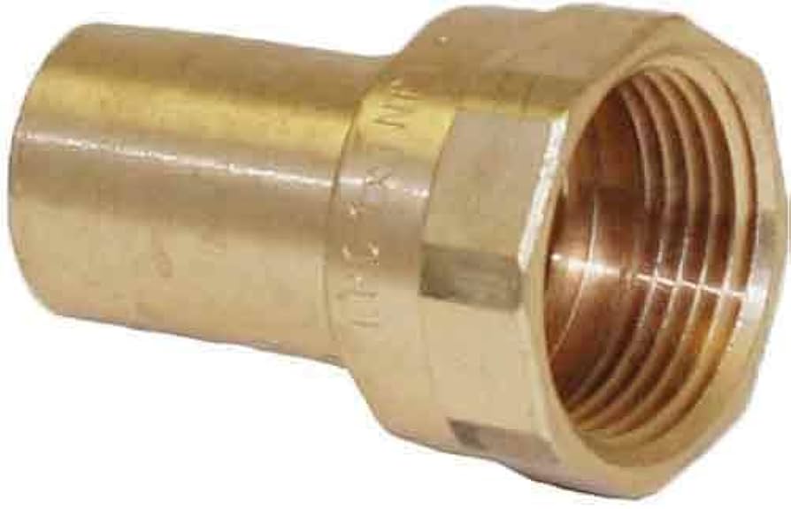 1-1/2 Copper Press FTG x FPT St Adapter