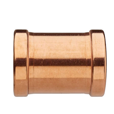 2-1/2 Copper Press COUPLING WITHOUT STOP / SLIP COUPLING