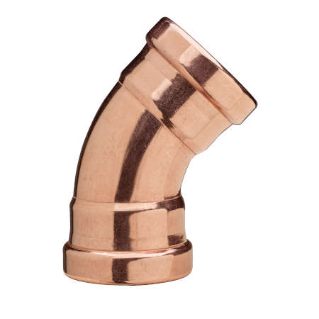 2-1/2 Copper Press 45 ELBOW