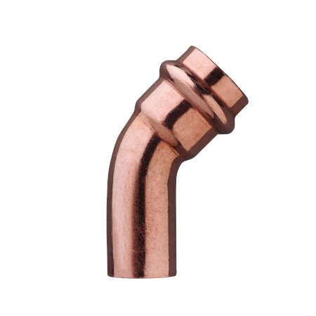 1-1/2 Copper Press 45 STREET ELBOW