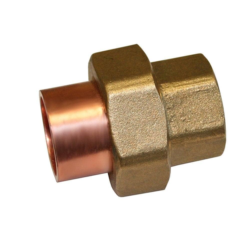 1/2 Copper Sweat UNION - C X C