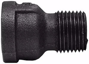 1-1/2 (Male x Female)BLACK EXTENSION PIECE