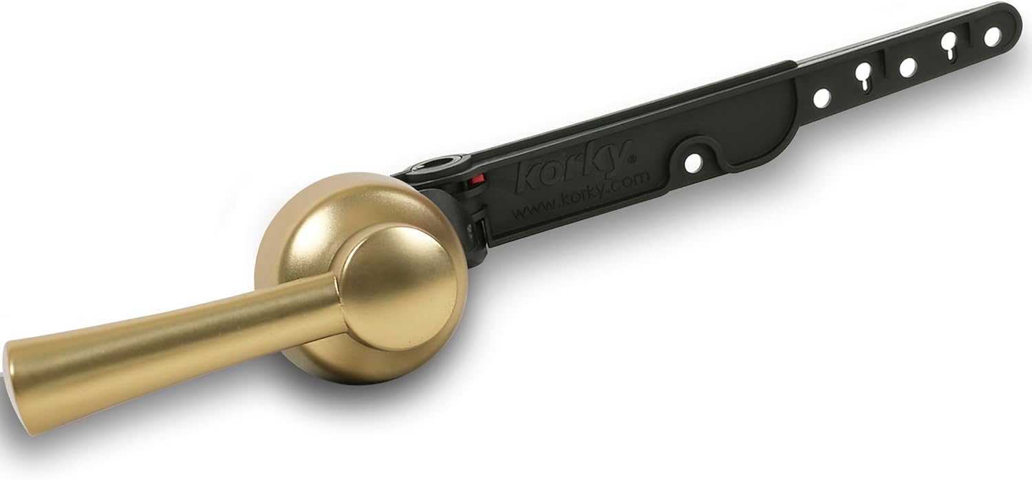Universal Simple-Style Brushed Gold Tank Lever