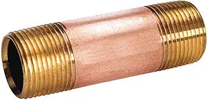 1 X 2 Brass Nipple