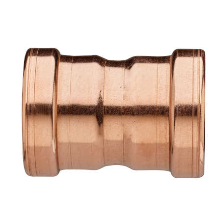 3 Copper Press COUPLING WITHOUT STOP