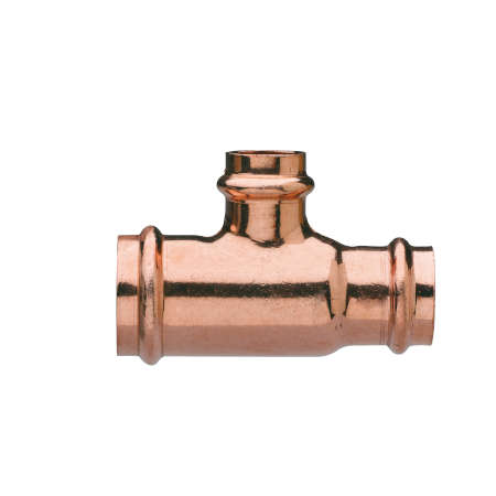 1-1/4x3/4x3/4 Copper Press REDUCING TEE
