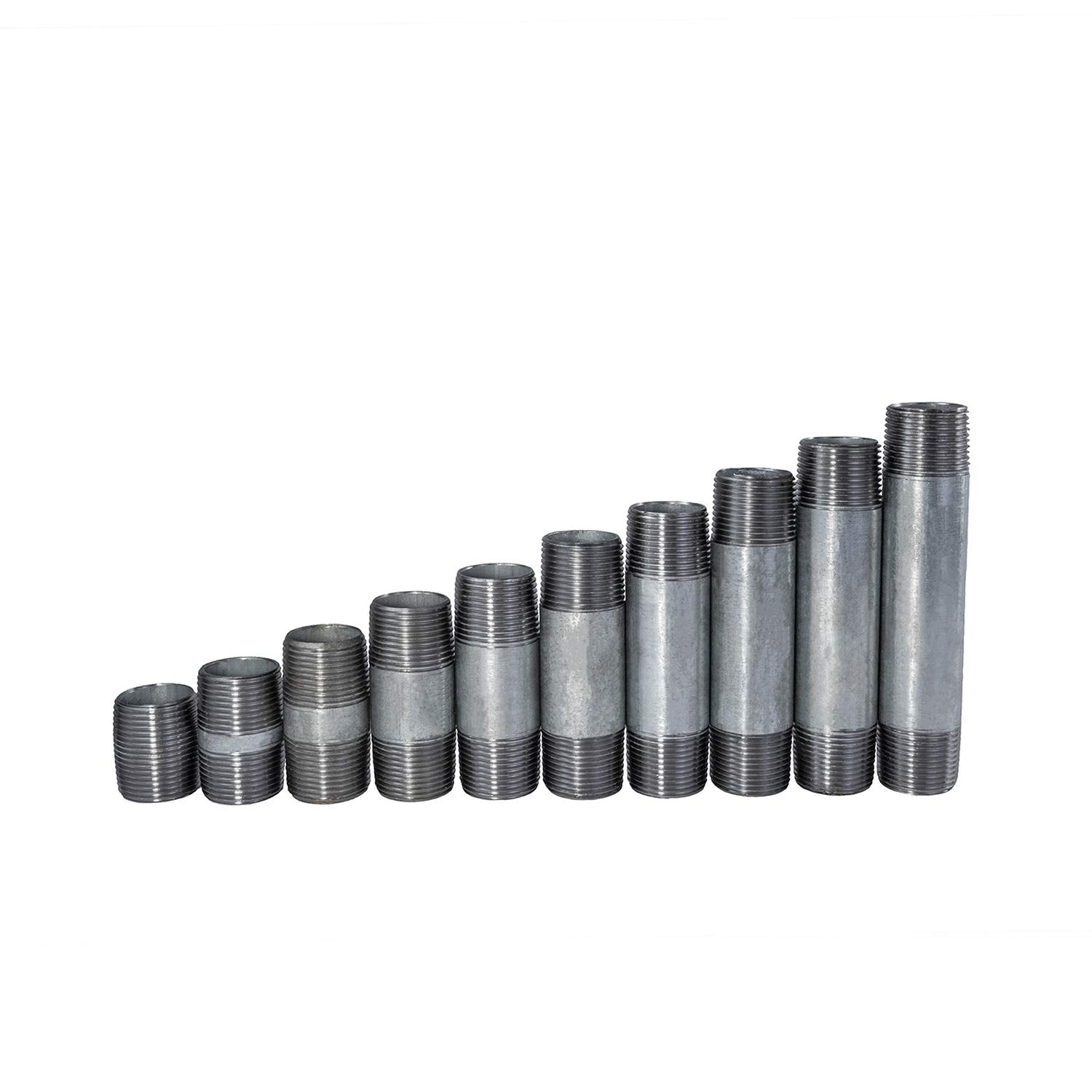 1/2 Galvanized Assort. Nipple (Single Run)