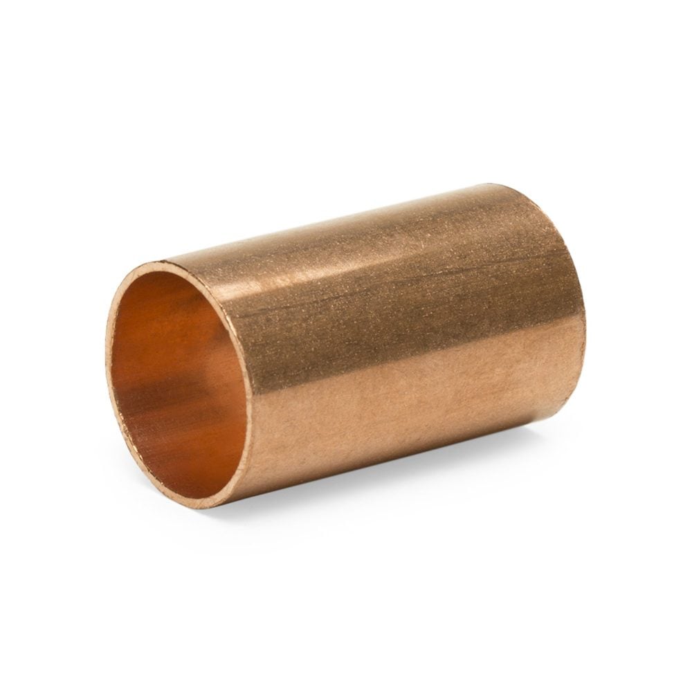 1/2 Copper Sweat COUPLING WITHOUT STOP - C X C