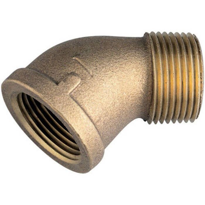 3/4 Brass 45 St Elbow