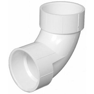 2" DWV PVC 90 Elbows