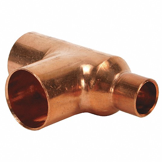 3/4 x 1/2 x 1/2 Copper Tee