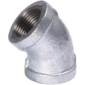 1/4" Galvanized 45