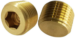 3/8" Brass Counter Sunk Plug