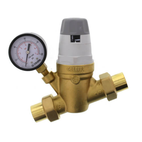 Caleffi 3/4 CC Feed Valve w/Gauge Caleffi 3/4