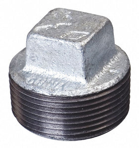 1 1/2" Galvanized Plug