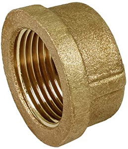 1/2" Brass Cap