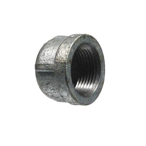 2 1/2" Galvanized Cap