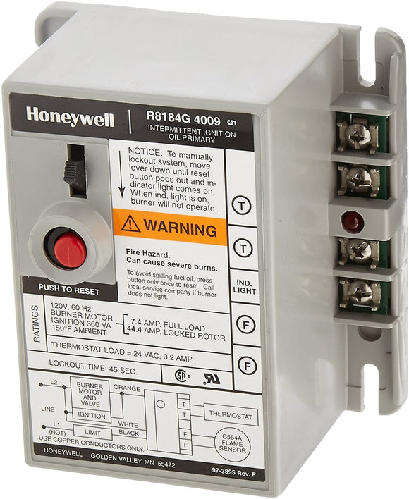 R8184G4009 Honeywell Relay