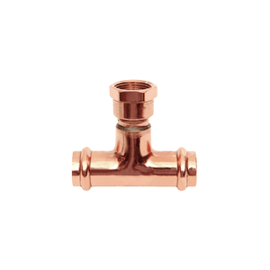 1 x 1/2 Pro Press x Female Tee (ProPress Copper Press)