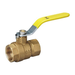 4" IPS Brass Ball Valves 400 WOG