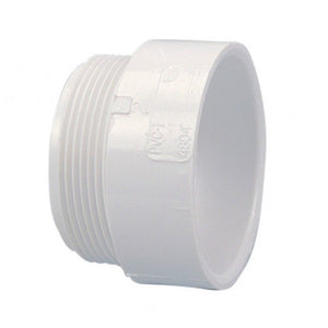 2" DWV PVC Male Adapter