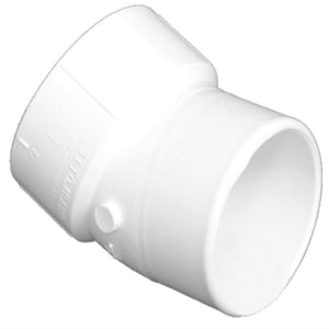 6" DWV PVC Street 22 1/2 Elbows