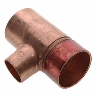 3/4 x 1/2 Copper Monoflo Tee