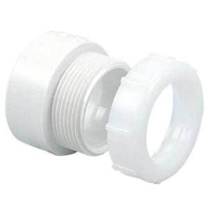 1 1/2 x 1 1/4 PVC Trap Adapter